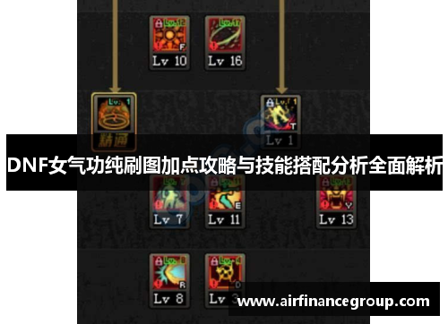 DNF女气功纯刷图加点攻略与技能搭配分析全面解析